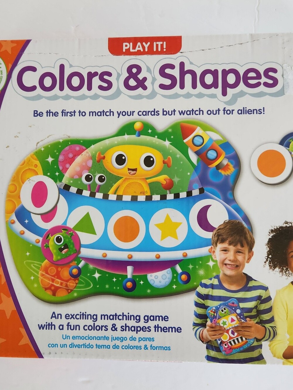 The Learning JOURNEY Memory Matching Card Game Colors & Shapes Preschool 3-6 Yrs